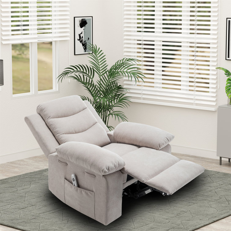 Pantasis Power Recliner Rocking Chair with Adjustable Massage Function