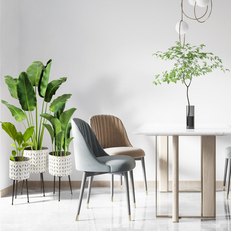 3-Piece Set Distressed Standing Metal Pot Planter