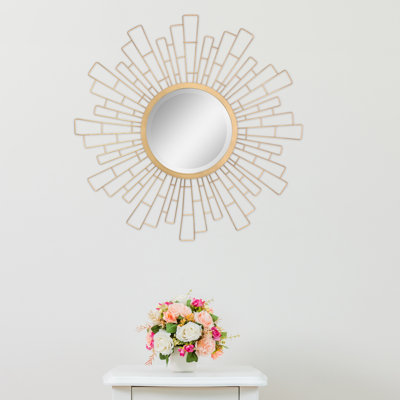 Glasser Metal Flat Wall Mirror