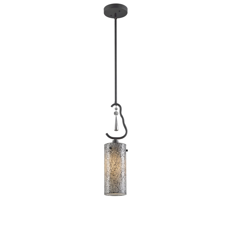 Haley 1 - Light Single Pendant, White