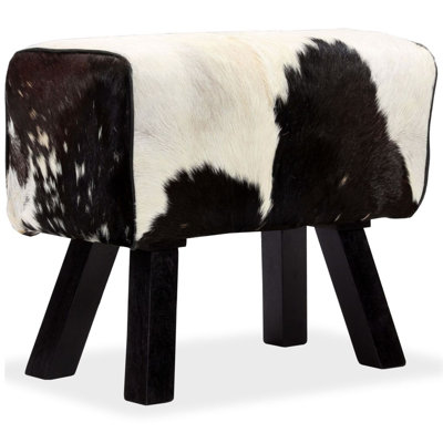 Oliva Solid Wood Accent Stool