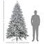 Arbre de Noël artificiel enneigé avec 994 pointes-2057979362