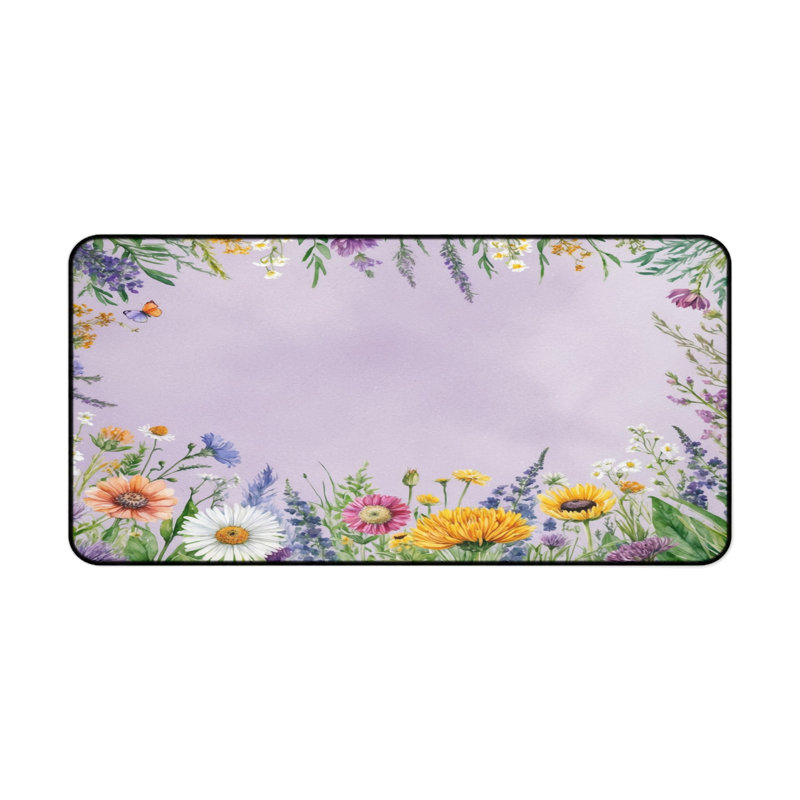 Polyester Desk Pad, 14.4x12.1