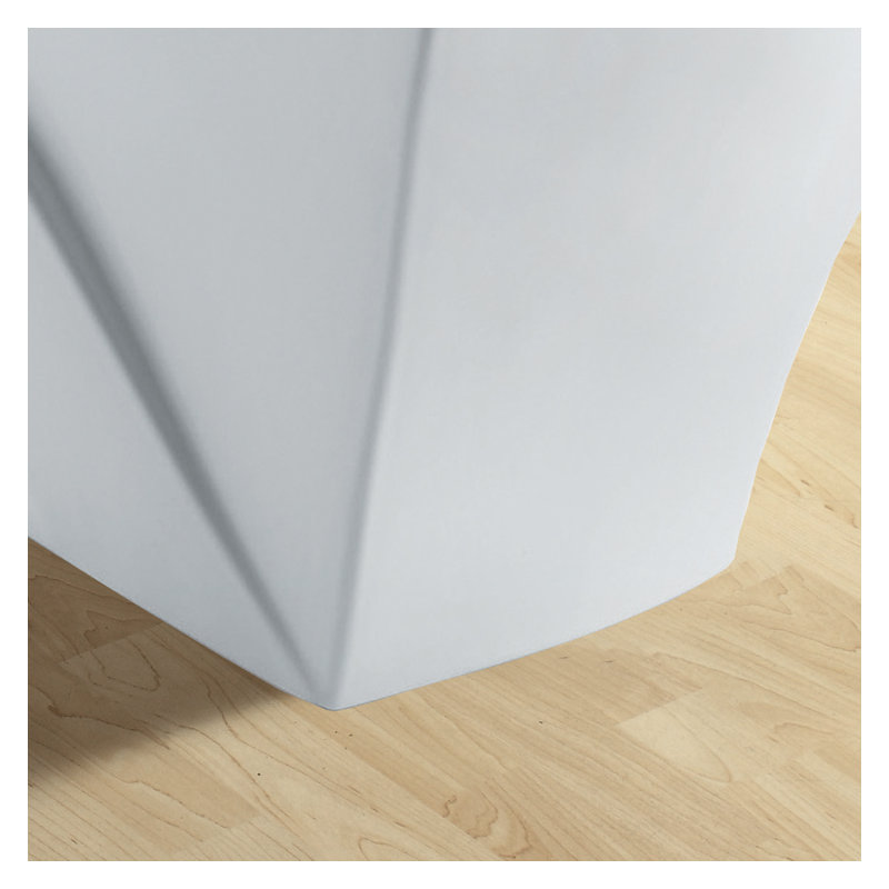 Toilette allongée contemporaine 1 pièce avec double chasse granada