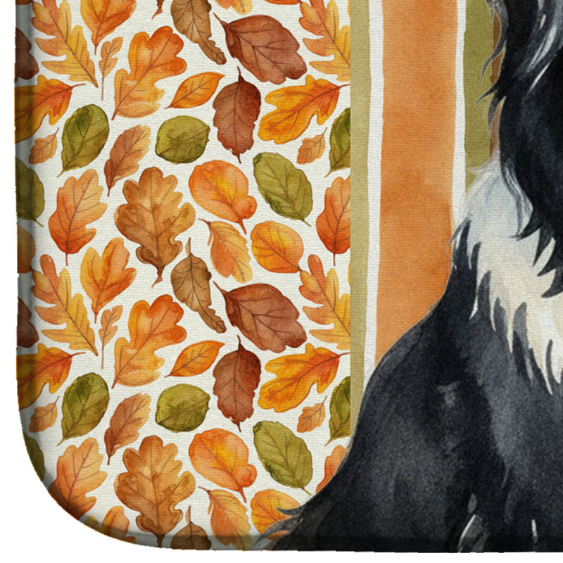 Tapis de séchage Black Beardy Collie Heirloom
