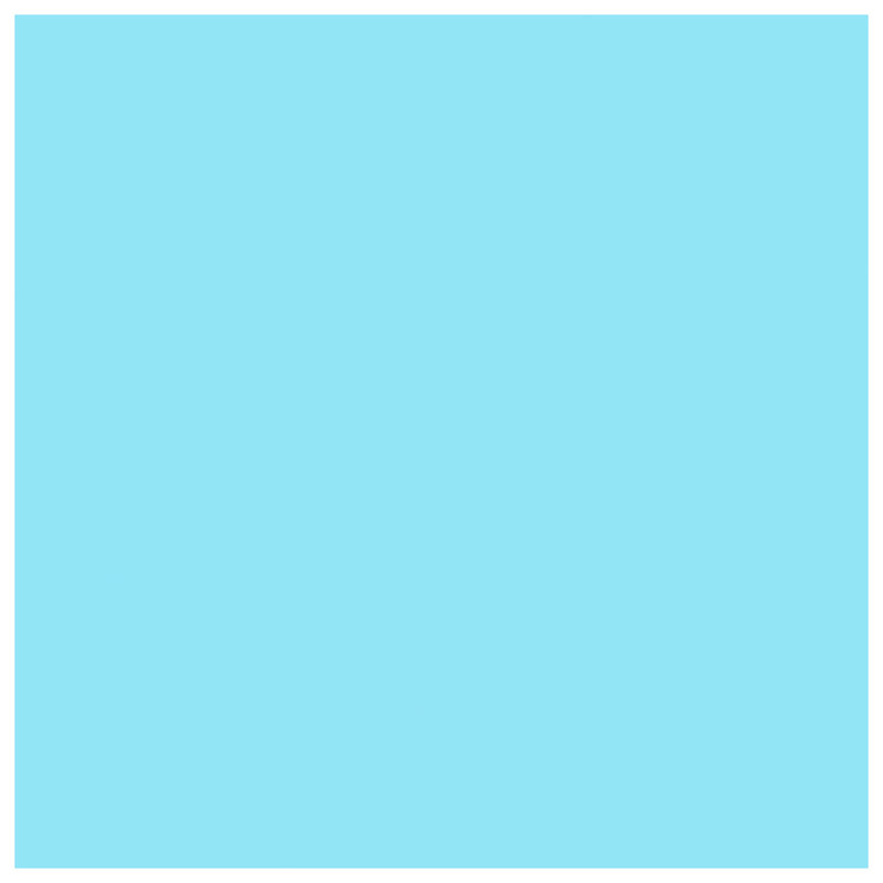 Solid Light Blue Comforter, Twin