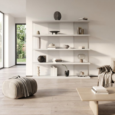 Gravity 70.9" Bookcase with Matte Finish