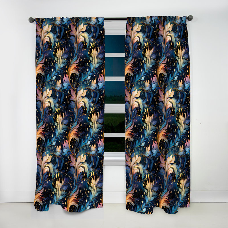 Motif cachemire Ethereal Whispers, L 52 po x L 63 po