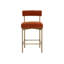 Seneca Upholstered Bar Stool with Metal Frame-2022420576