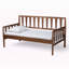 Midori Modern And Contemporary Transitional Walnut Brown Finished Wood Twin Size Daybed