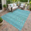 Tapis abstrait intérieur / extérieur lavable à la machine Chantille ACN2540-1038777635-1038777816