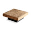 Couleur de l'image + noir massif + table basse carrée en bois manufacturé-107150016