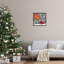 «Winter Cardinal in Snow», art mural sur toile par Levison Design-23962352-23962383