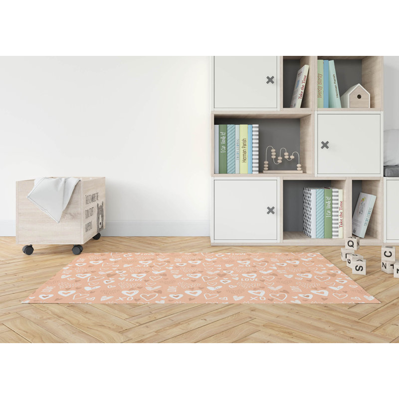 Tapis de jeu Love Kids, Rectangle 4' x 6'