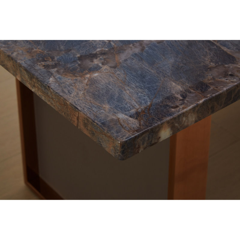 Table de salle à manger Faux marbre