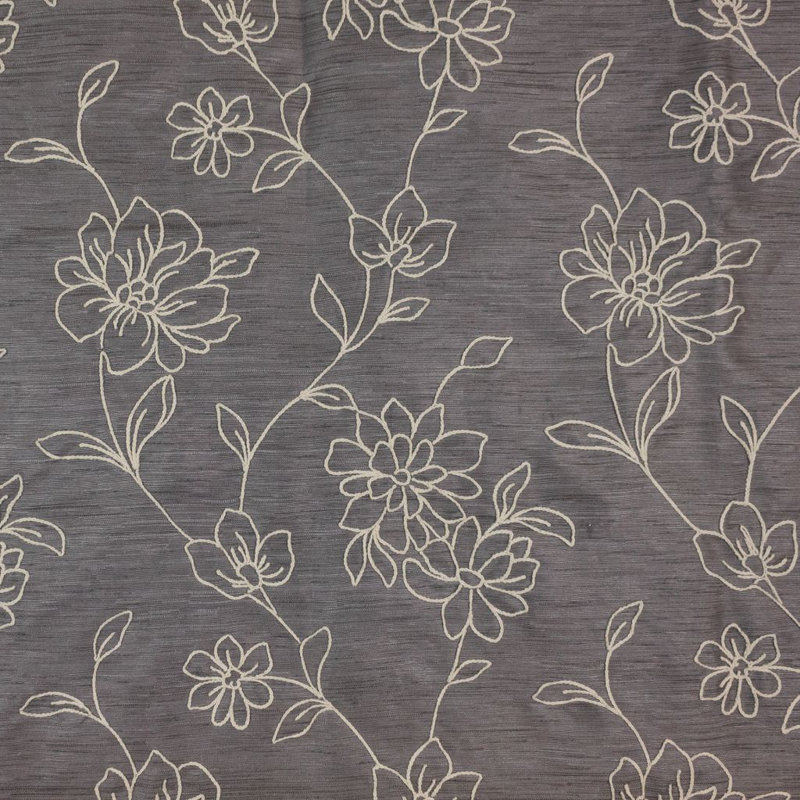 Spring Delight Faric, Pewter