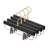 Solid wood pants rack-685926718