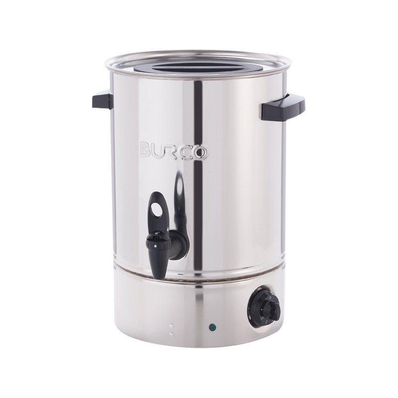 Burco Stainless Steel Electric Tea Kettle, 21 qt.