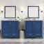 Ensemble de meuble-lavabo bleu 60 po-917004428