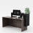 Rectangle Synthetic Laminate Reception Desk-1626850405