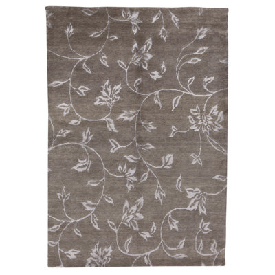 Tapis rectangulaire noué à la main