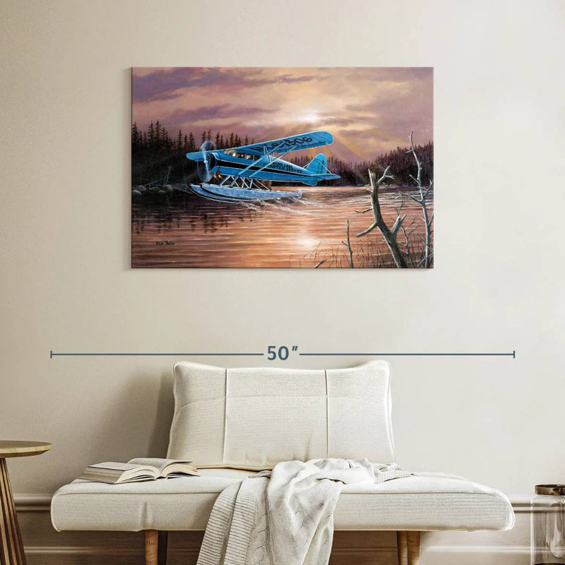 Mehar Rainy Lake Float, 26" H x 39" W