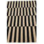 Tapis noir et blanc Petrella