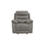 Ensemble 3 pièces: canapé inclinable électrique, causeuse console et fauteuil inclinable coulissant brun-349944247