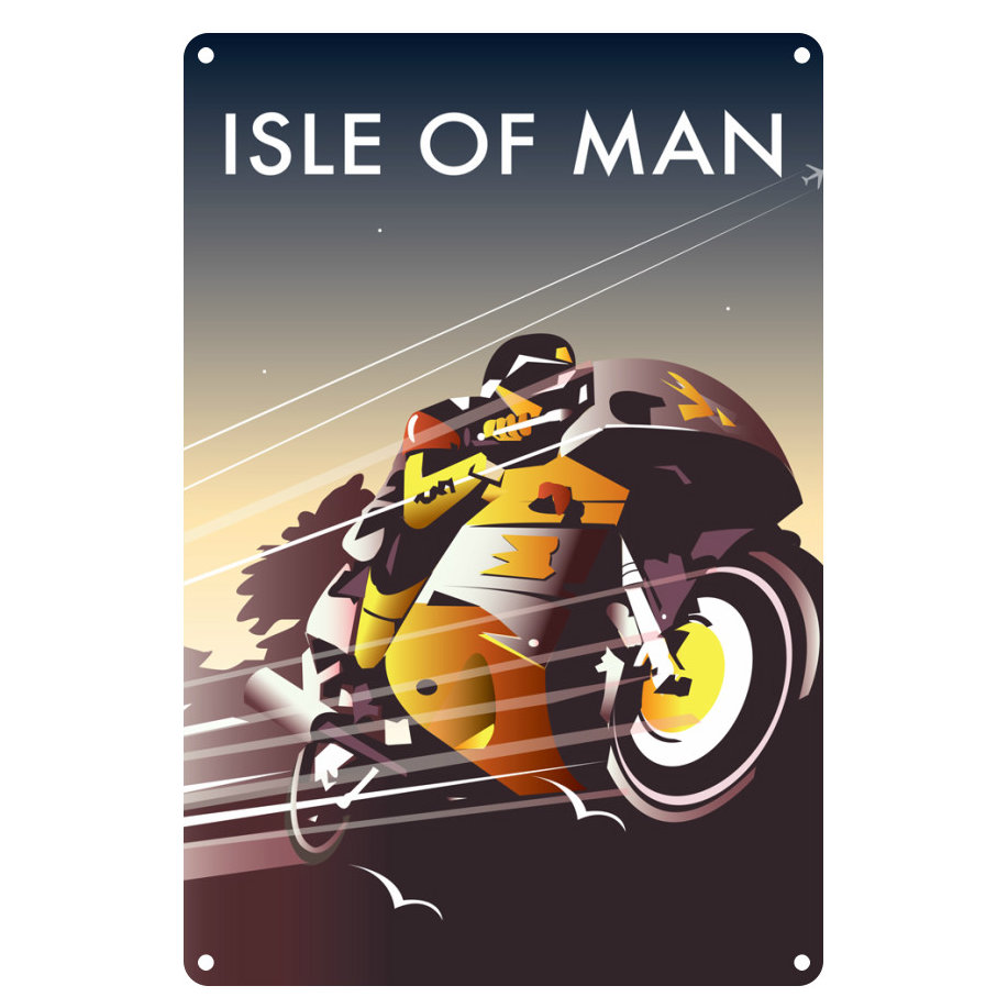 'TT Racer' by Dave Thompson Graphic Art
