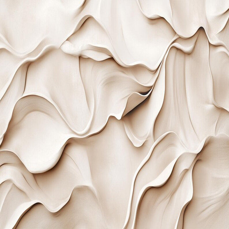 Texture crème abstraite, L 96 po x l 108 po