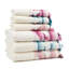 Ensemble de serviettes 6 pièces en coton turc Butterfly-1818583175