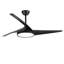 52 po Ventilateur de plafond standard à 3 pales avec fixation à tige fixe avec lumière DEL à intensité variable 3 couleurs, télécommande, moteur à courant continu réversible-2057830538-2057830537