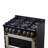 Valente 36" Dual Fuel range in Black-128626426