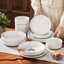 16 Piece Stoneware Dinnerware Set - Service for 4 -108845123