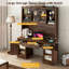 Bureau double caisson pour bureau avec rangement 76 po-1976587886