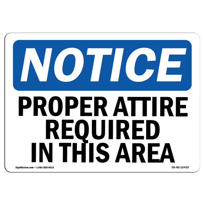 Heavy Duty Sign