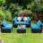 Rattan Sectional Seating Group with Cushions-191992088