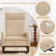 Chaise berçante avec repose-pieds Teedy-227987056
