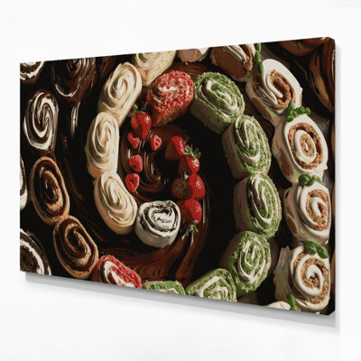 Art mural sur toile Desserts