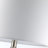 White Ceramic Table Lamp With Drum Shade