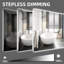 Lumières de miroir de salle de bain