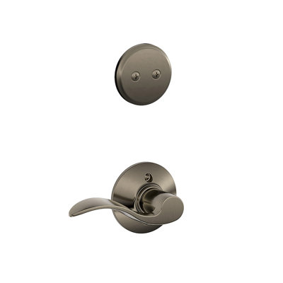 Accent Inactive Interior Lever Dummy Entry Set (Exterior Portion Sold Separately)