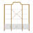 78 Inch 4 Tiers Home Office Bookcase Bookshelf, Storage Cabinet Display Shelf, X Bar