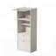 Grand garde-manger autoportant avec tablettes réglables, portes et ensemble anti-basculement pour le rangement de la cuisine et de la salle de bain-1877272373