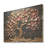 Pink And Gold Orchid Tree Garden Of Branches IV - Tree On Wood Print-1088531448