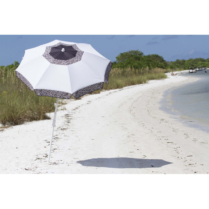 Parasol de plage Demers Luxe Leopard