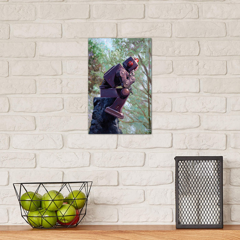 Collator by Eric Joyner - Wrapped Canvas Graphic Art Print, 30.48cm H x 20.32cm W x 1.91cm D