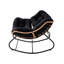 Fleece Fabric；Iron Rocking Chair-1993216746