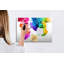 Magnetic Memo Board Whiteboard - 60 x 40 cm - Includes Marker and Magnets - Rainbow of colors