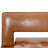 Tato Twin 37.8'' Faux Leather Convertible Sofa-1678715307
